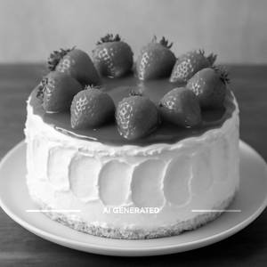 Strawberry Cake (1/2 kg)
