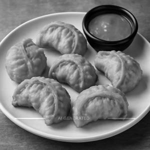 Chicken fried momos [6 pieces]