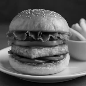 Paneer Veg Burger