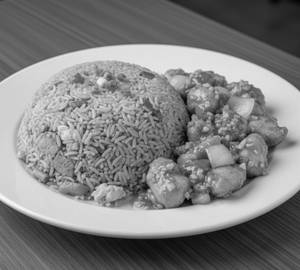 Tamam Special Chicken Fried Rice + Butter Garlic Chicken