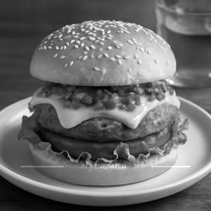 Chilli Cheese Veg Burger