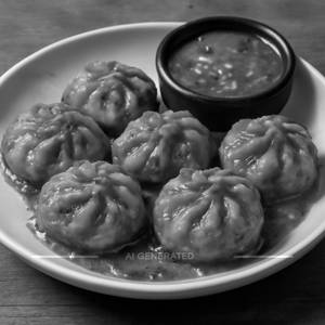 Paneer Schezwan Momos [6 pieces]