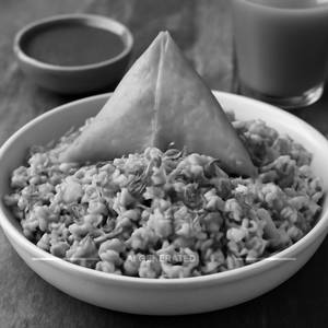 Samosa Bhel