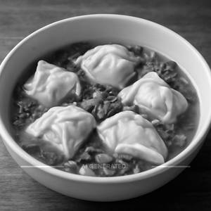 Veg Wonton Soup