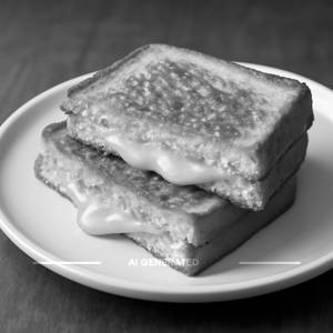 Plain Cheese Grilled Sandwich
