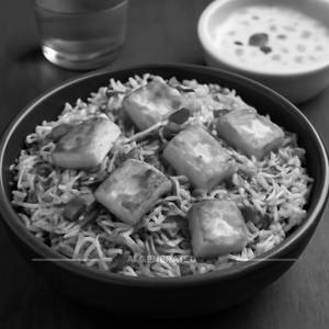 Paneer biryani