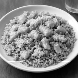 Egg and Chicken Fried Rice