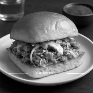 Chicken Shawarma Pav