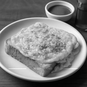 Bread omelette