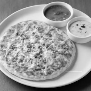 Cheese onion uttappam