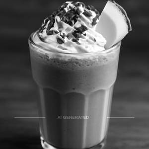Coconut chocolate shake