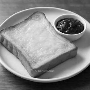 Toast Butter With Jam