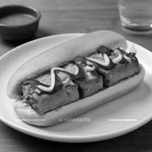 Paneer Hot Dog