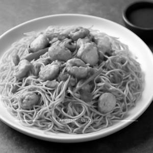 Chicken singapore rice