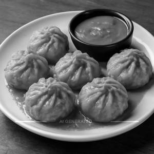 Veg Peri Peri Momos [6 Pieces]