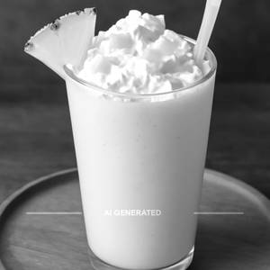 Pineapple thick shake