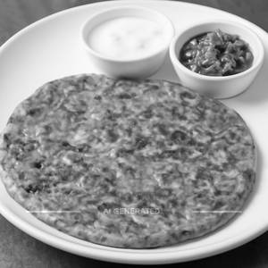 Aloo Palak Paratha