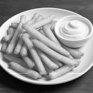 French Fries With Mayonnaise