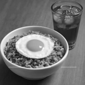 Egg Rice + Drink