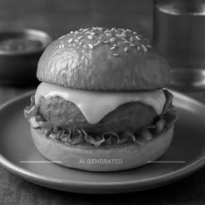 Aaloo Tikki Cheese Burger