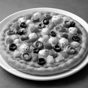 Veggie bite pizza