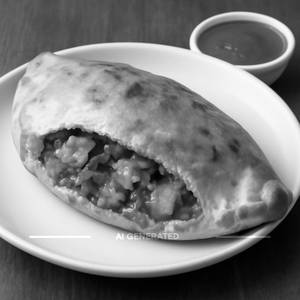Paneer Tikka Calzone