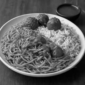 Triple Schezwan Noodles