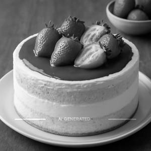 Strawberry Cake 1 Kg