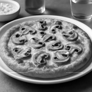 Cheese Mushroom Pizza[8'Inches]