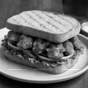 Tandoori chicken sandwich