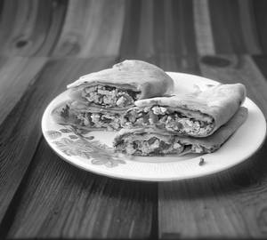 Moong Dal Paneer Stuffed Chilla