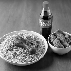Royal Biryani Feast Combo Full (Full Biryani + 1 Half Kentucky 6Pc + 1 Soft Drink)