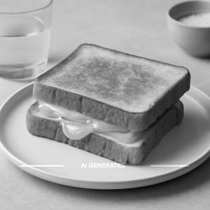 Plain Cheese Sandwich