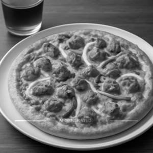 Chicken tikka pizza