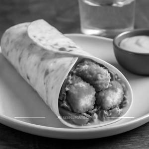 Crispy Paneer Wrap