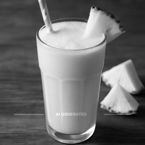 Pineapple Milkshake