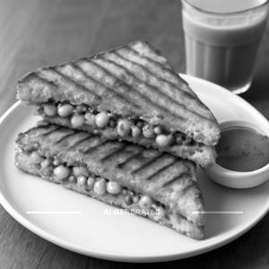 Corn Masala Sandwich