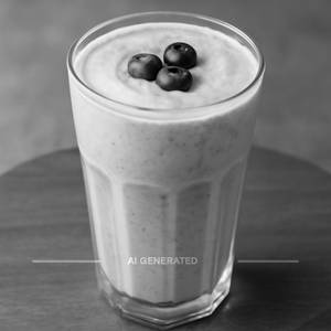 Blueberry thick shake