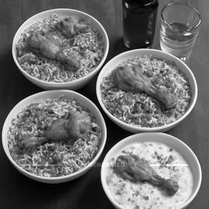 Chicken Dum Biryani (Pack of 4)                            