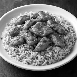 Chicken garlic rice                   