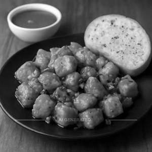 Chilli Garlic Potato Bites