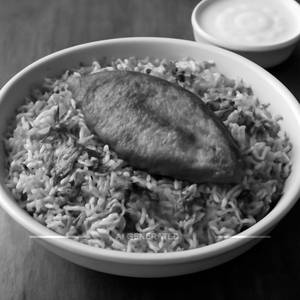 Fish biryani