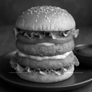 Double Tikki Burger