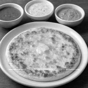 Butter Plain Uttapam