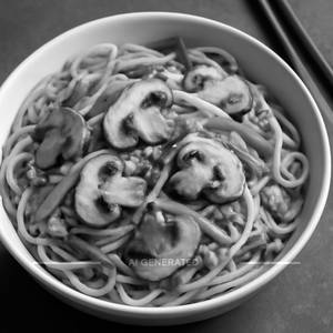 Veg Mushroom Noodles