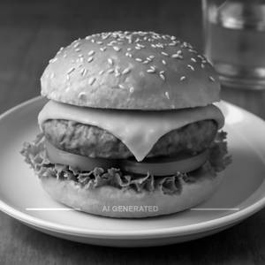 Cheesy Veg Burger