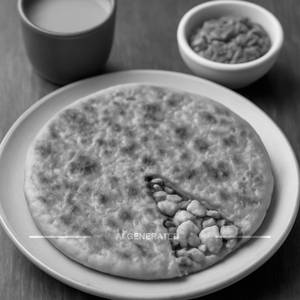Paneer Kanda Paratha
