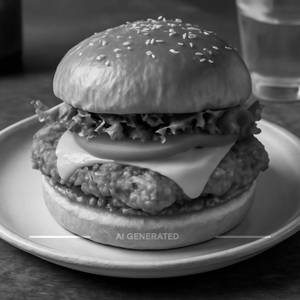 Chicken cheese burger