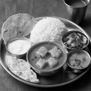 Paneer thali