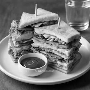 Veg Club Sandwich